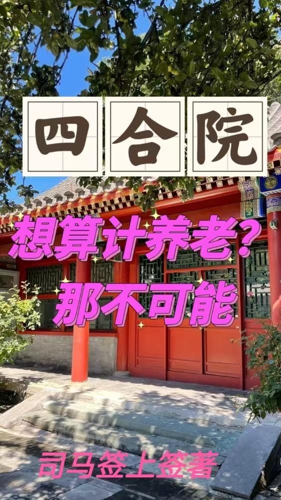 四合院:想算计养老?那不可能封面