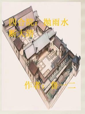 四合院:抛雨水断大清封面