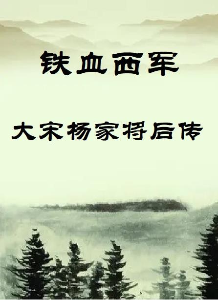 铁血西军：大宋杨家将后传封面