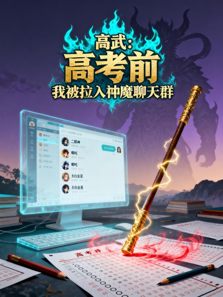 高武:高考前,我被拉入神魔聊天封面