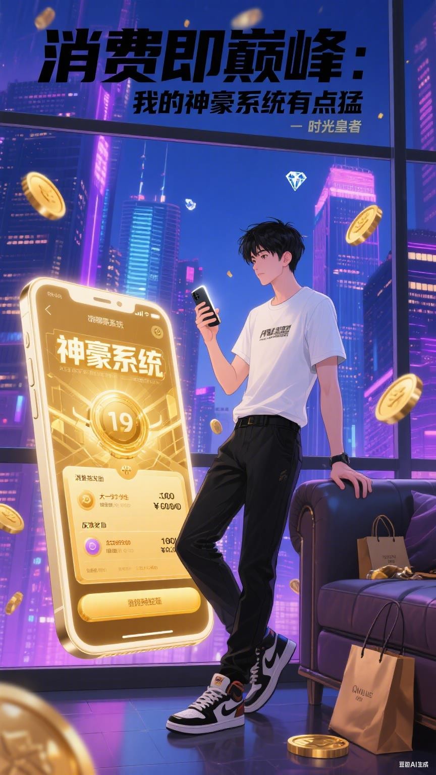 神豪系统:从大一开启巅峰人生封面
