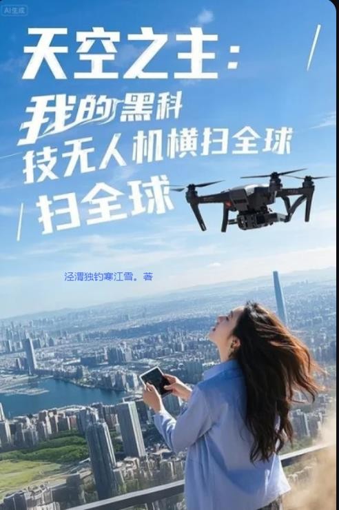 我的黑科技无人机横扫全球封面