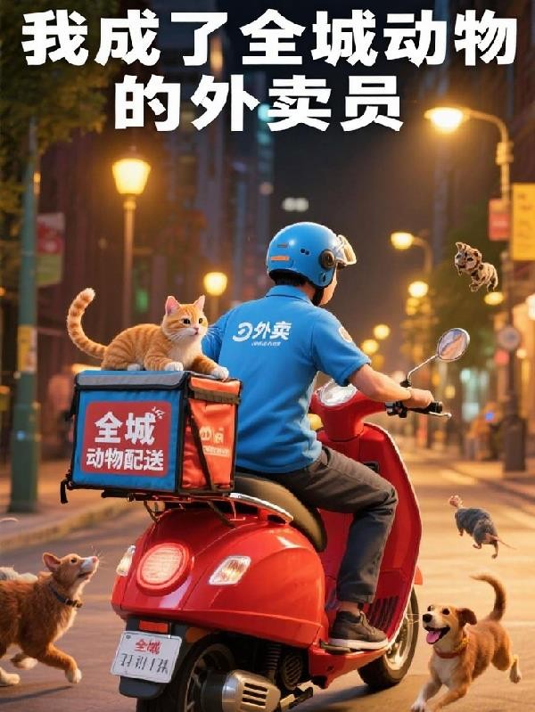 我成了全城动物的外卖员封面