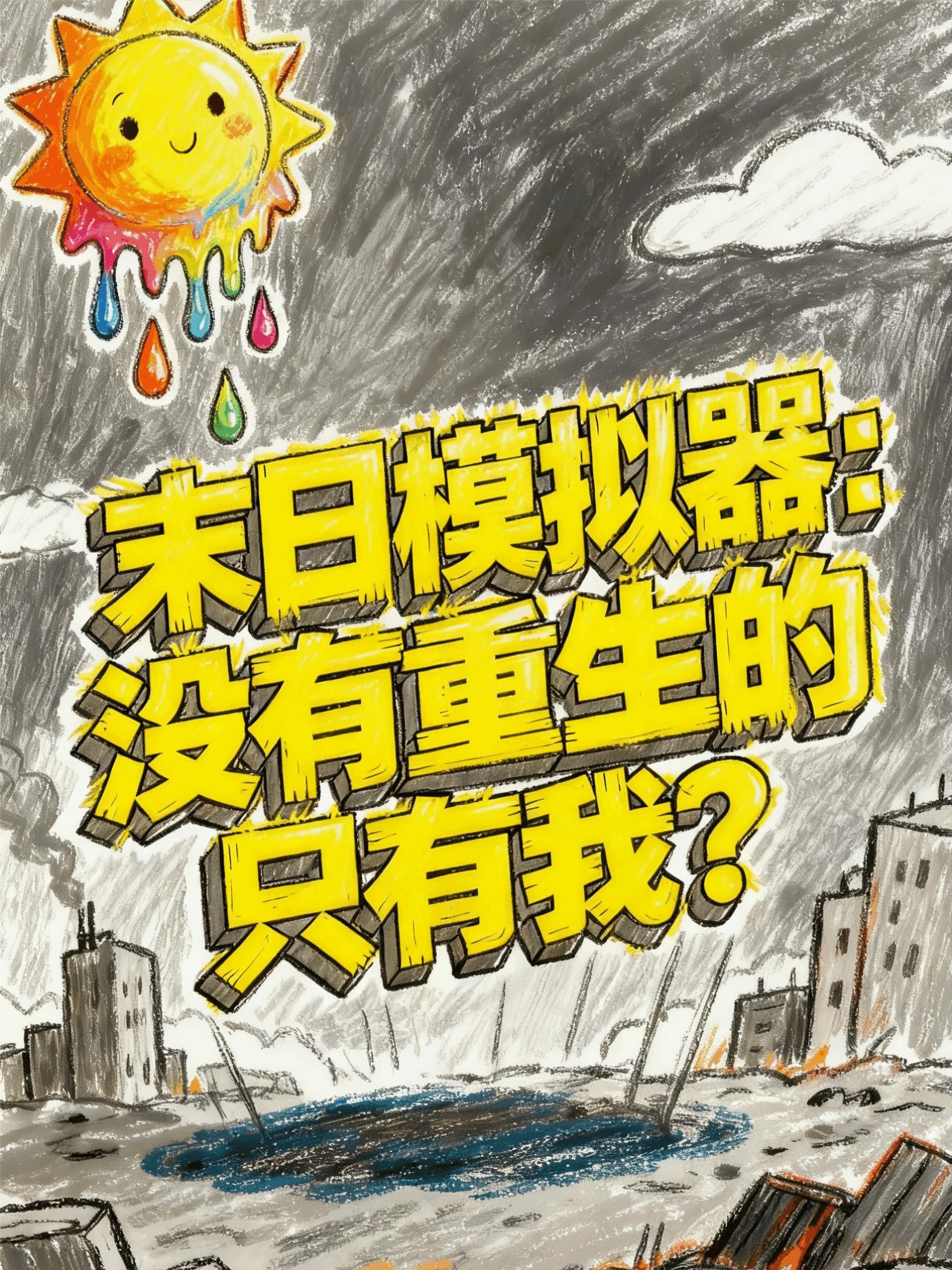 末日模拟器:没有重生的只有我?封面