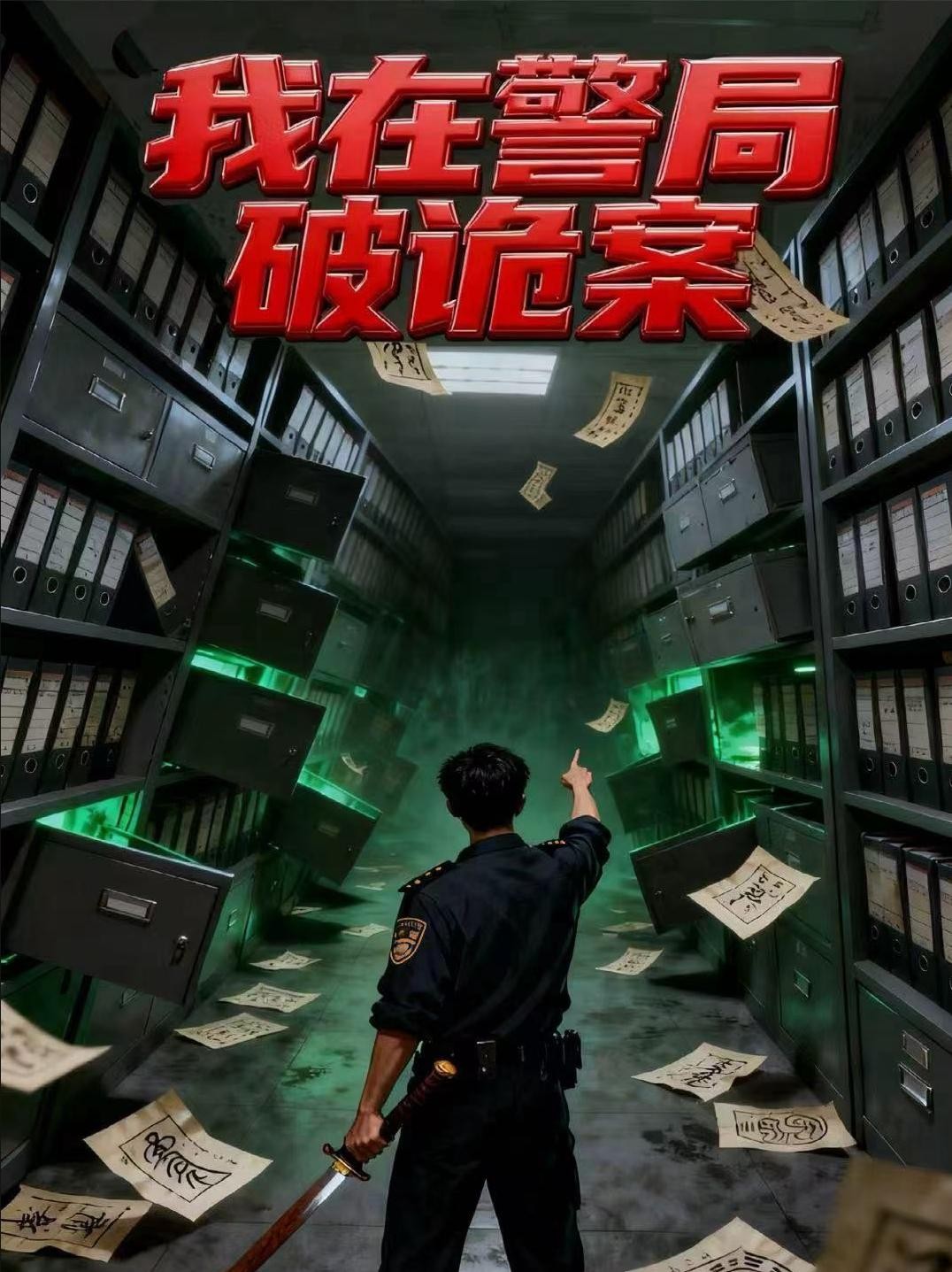 我在警局破诡案封面