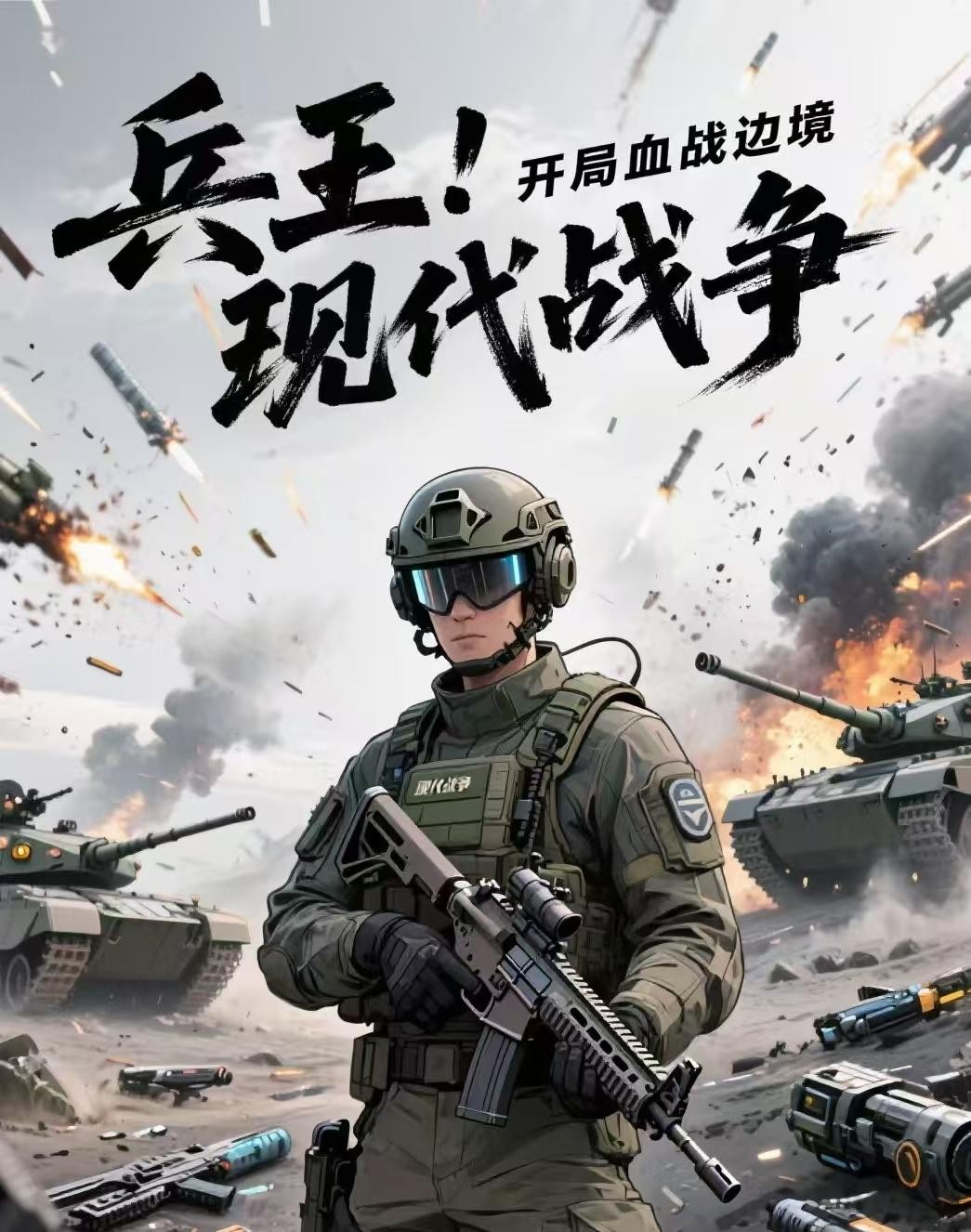 兵王:开局血战边境,奉命武统全封面