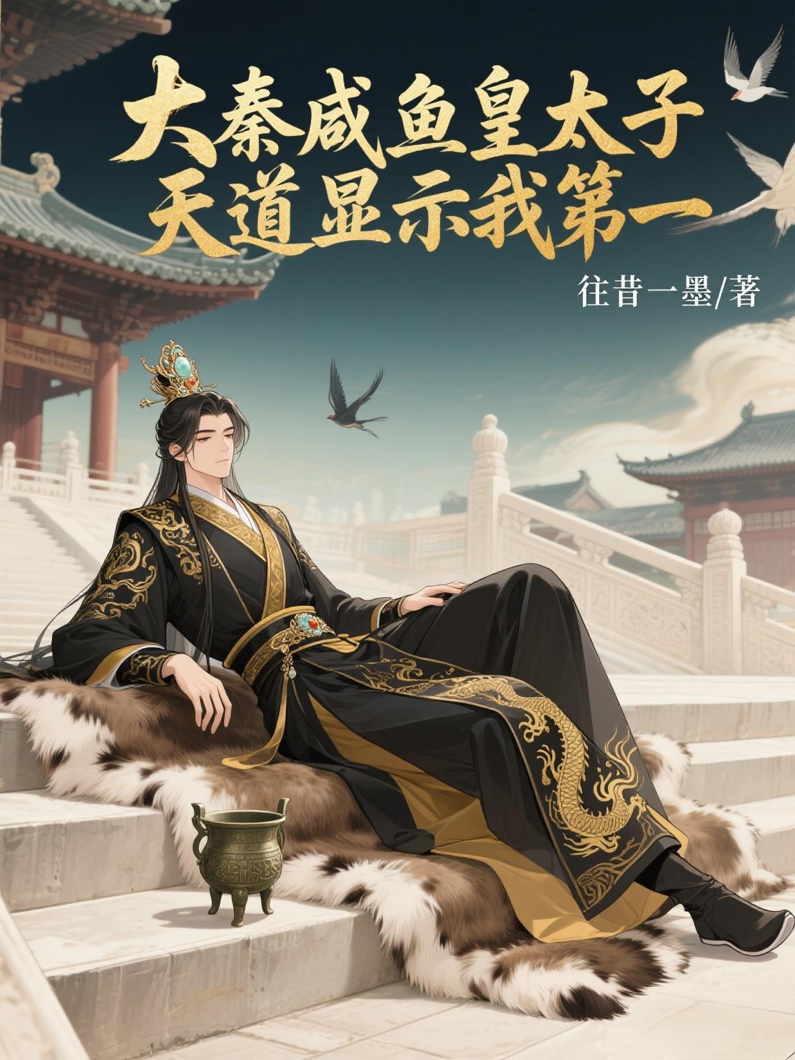 大秦咸鱼皇太子,天道显示我第一封面
