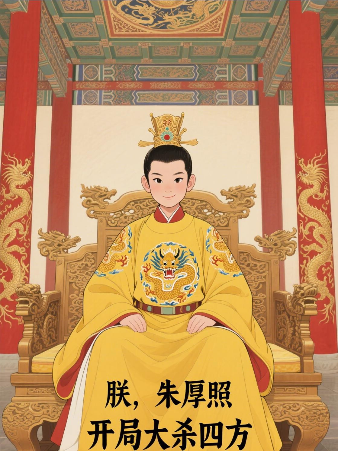 朕,朱厚照,开局大杀四方封面