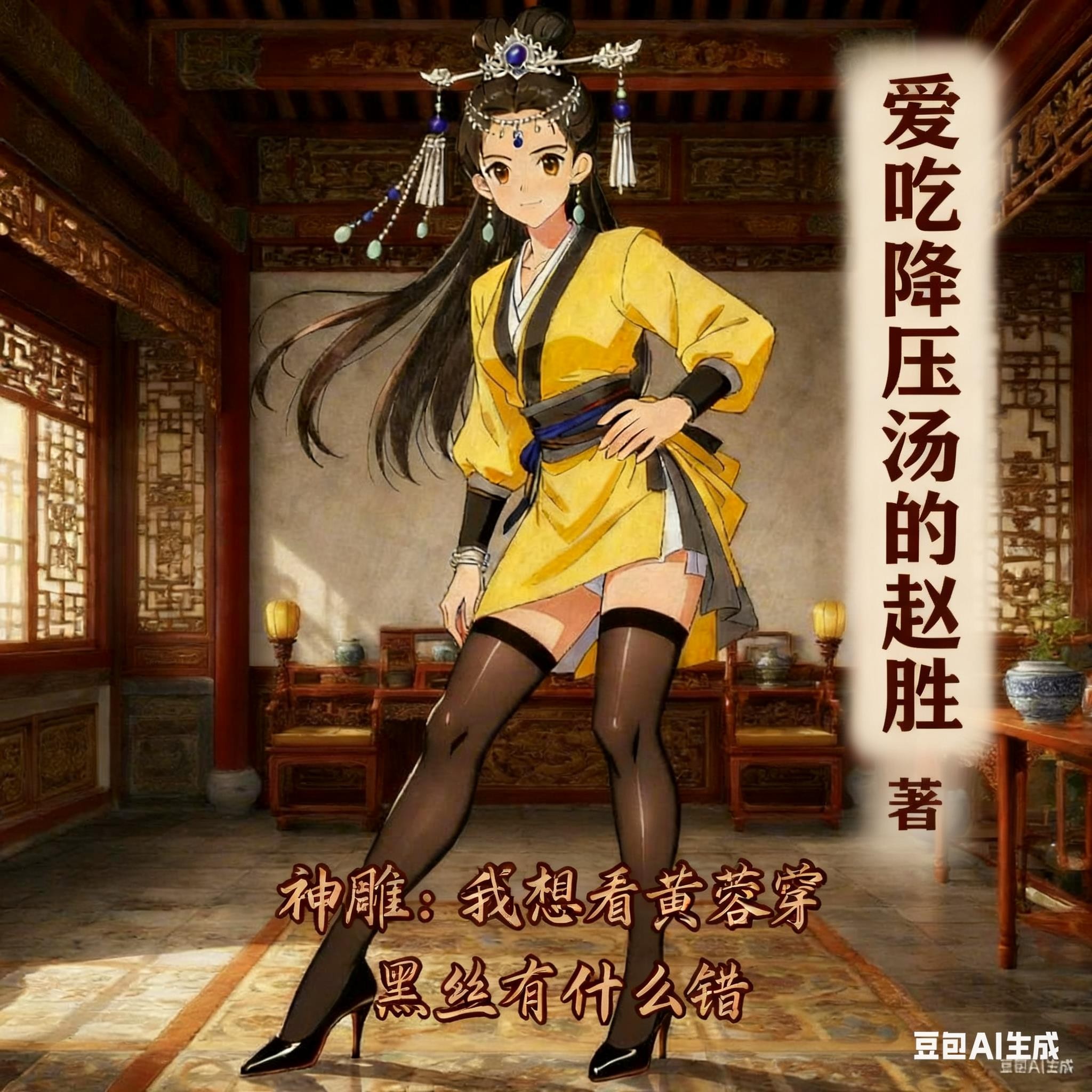 神雕:我想看黄蓉穿黑丝有什么错封面