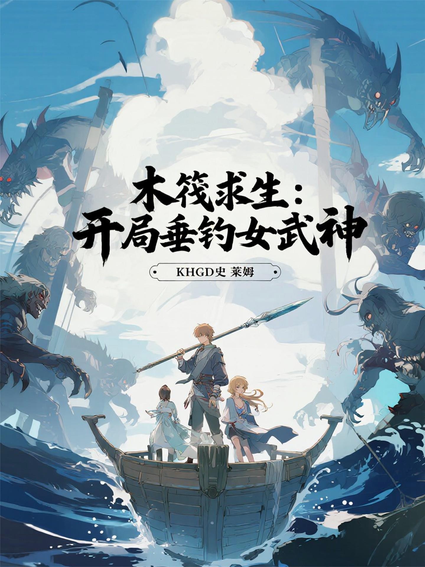 木筏求生:开局垂钓女武神封面