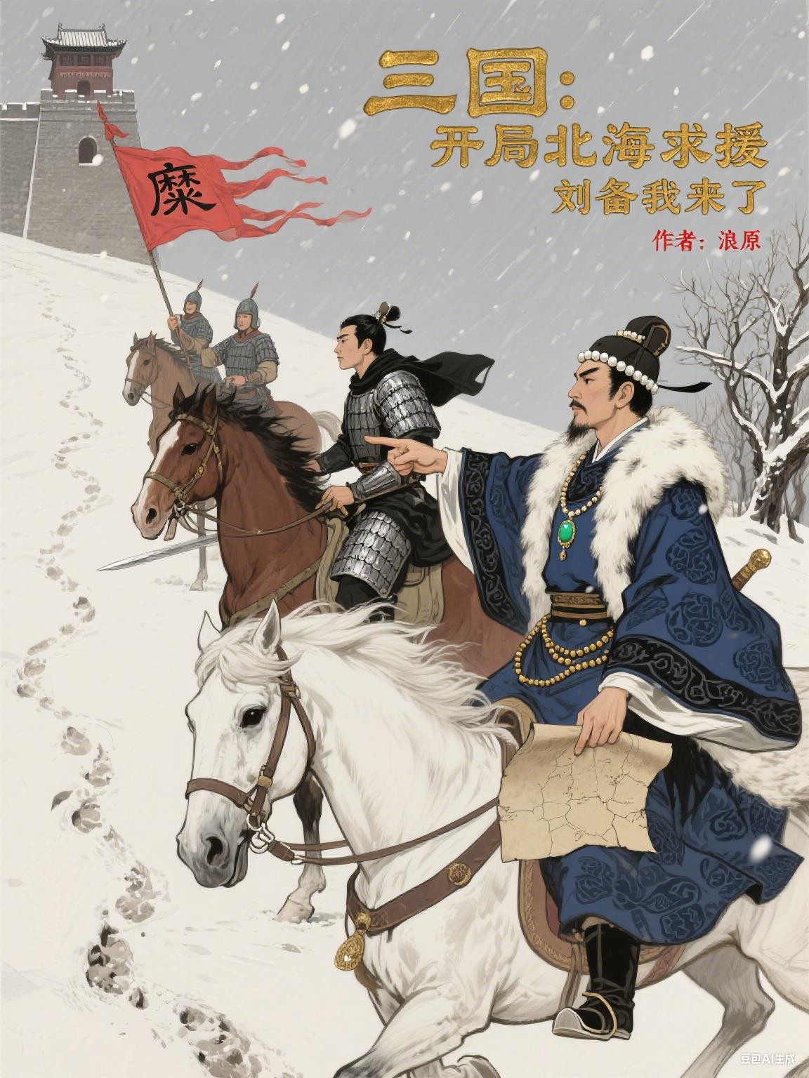 三国:开局北上求援,刘备我来了封面