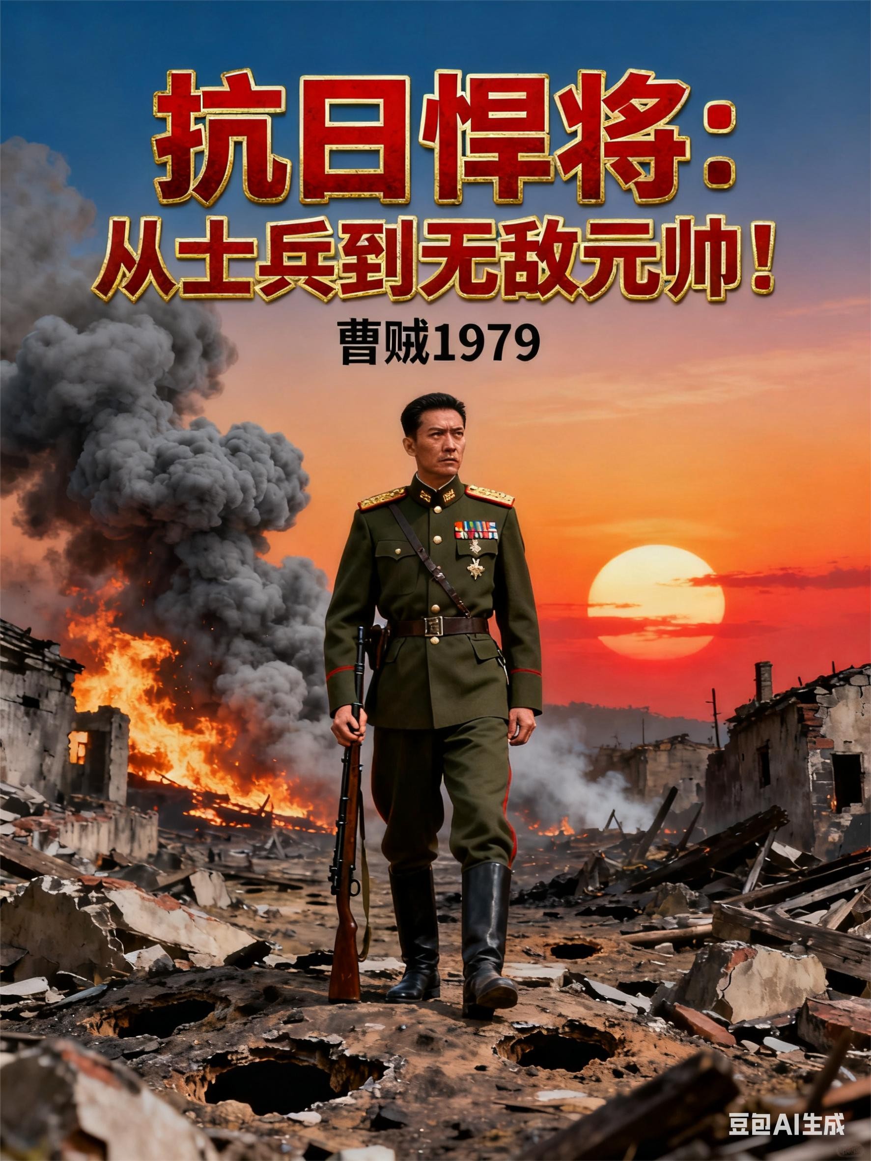 抗日悍将:从士兵到无敌元帅!封面