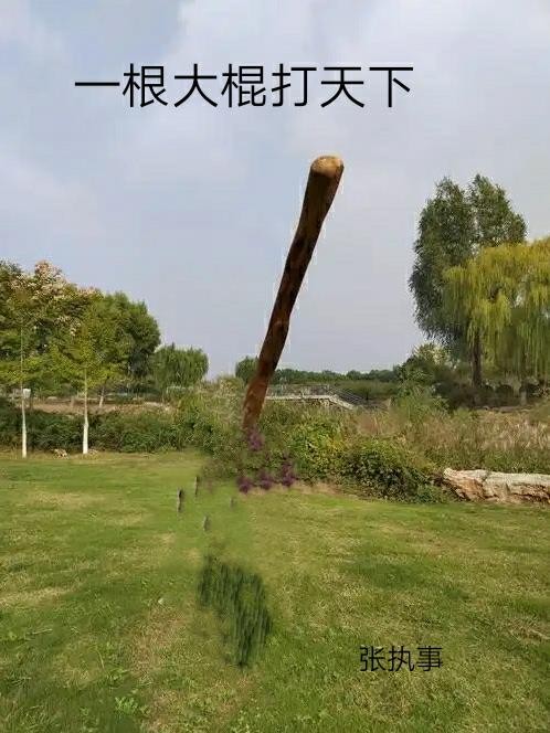 一根大棍打天下封面