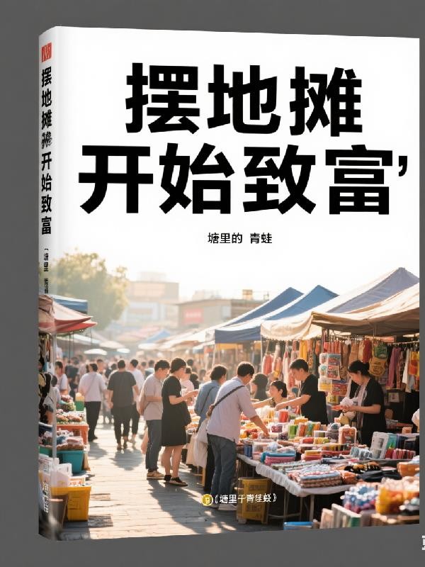摆地摊开始致富封面