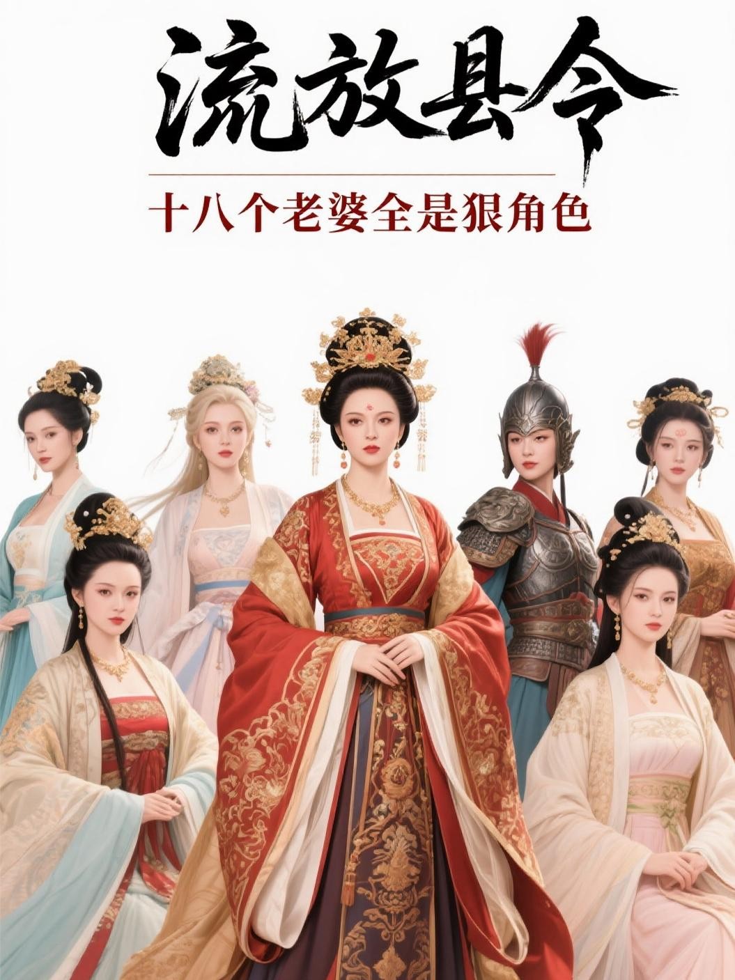 流放县令:十八个老婆全是狠角色封面