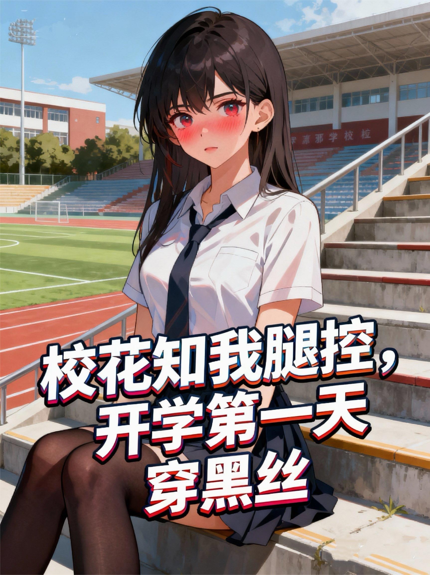 校花知我腿控,开学第一天穿黑丝封面
