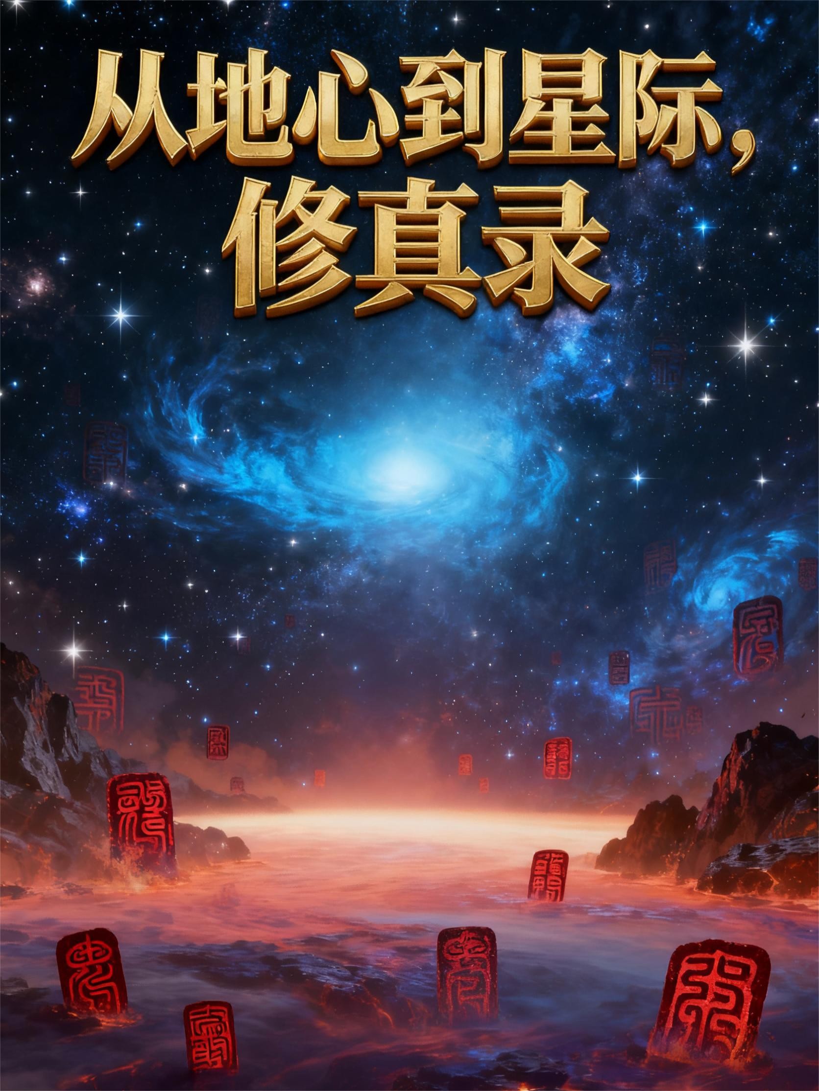 从地心到星际,修真录封面