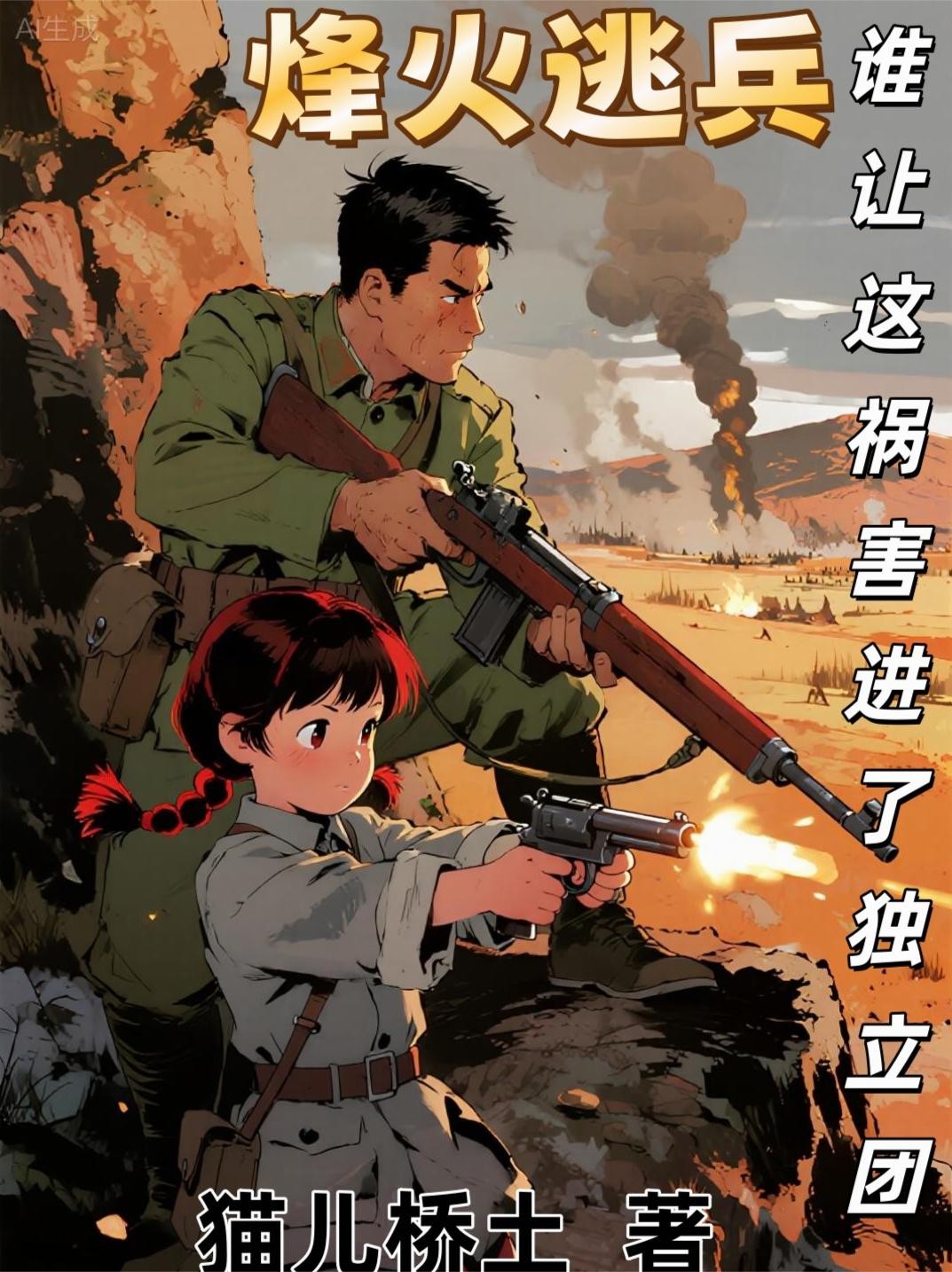 烽火逃兵谁让这祸害进了独立团?封面