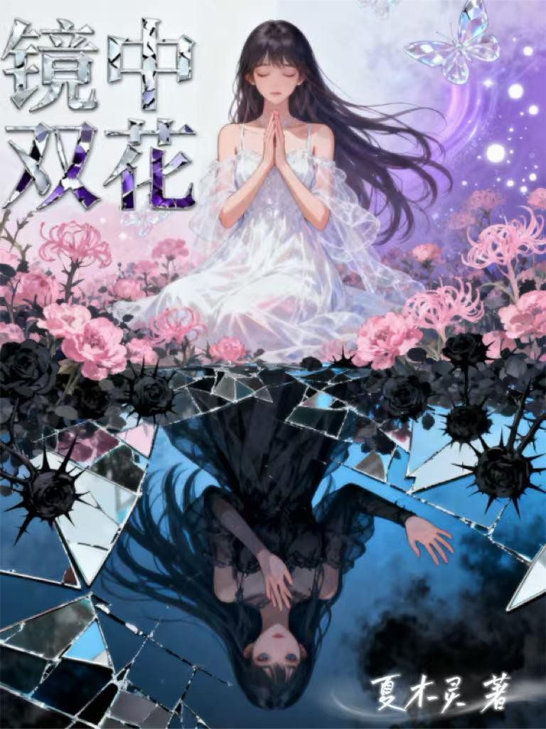镜中双花封面