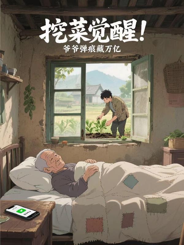 挖菜觉醒!爷爷弹痕藏万亿封面