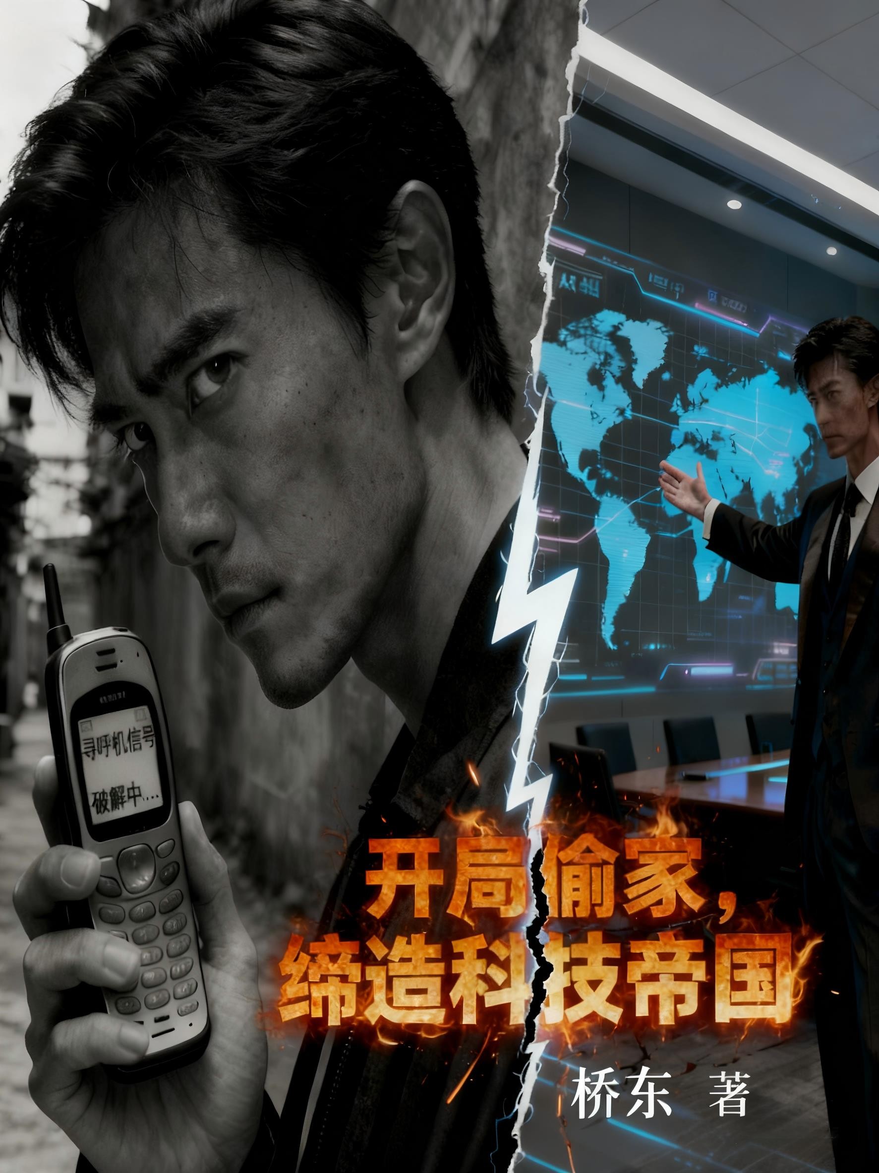 开局偷家,缔造科技帝国封面