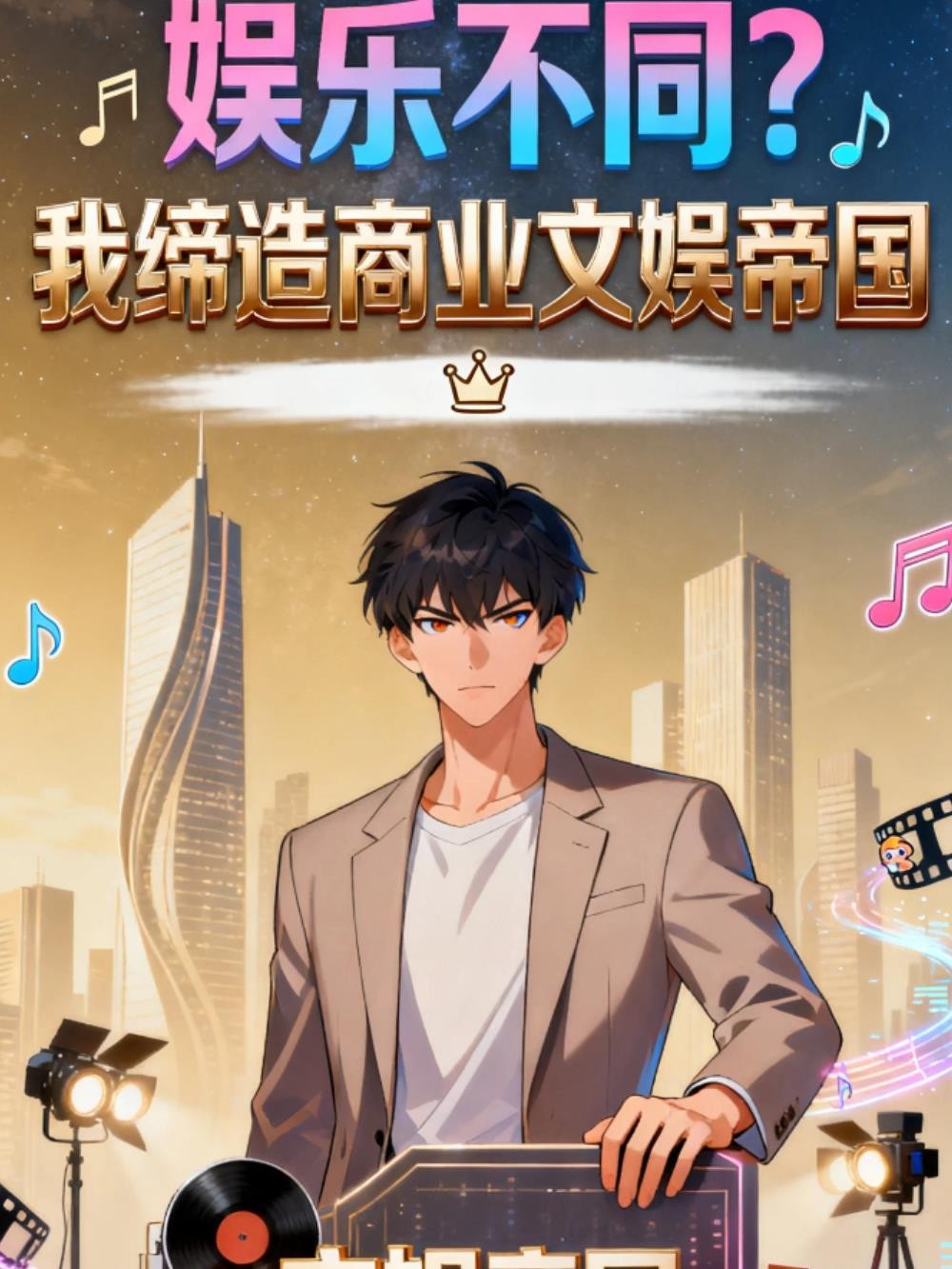 娱乐不同?我缔造商业文娱帝国封面