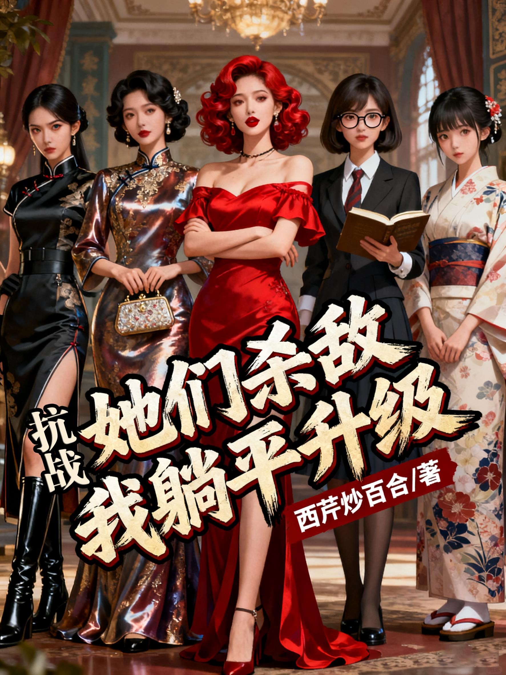 抗战:她们杀敌,我躺平升级封面