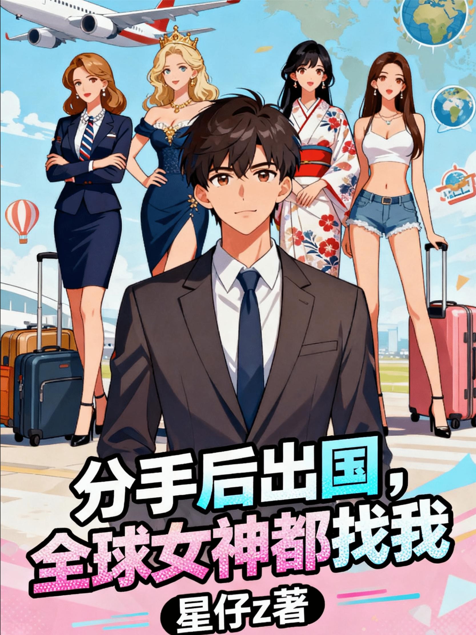 分手后出国,全球女神都找我封面