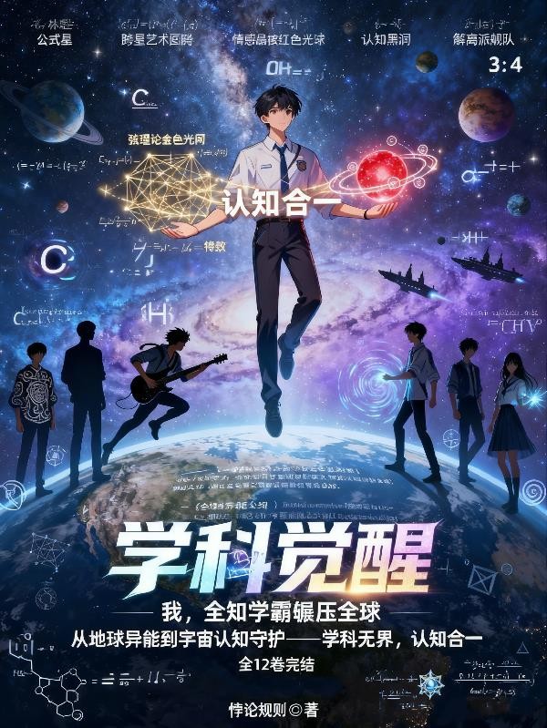 学科觉醒:我,全知学霸碾压全球封面