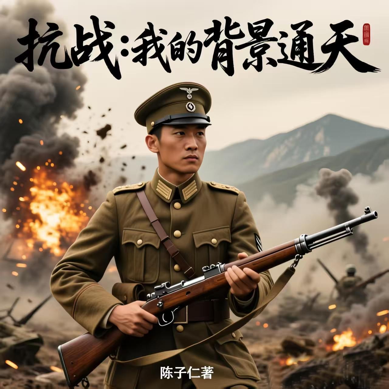 抗战,我的背景通天封面