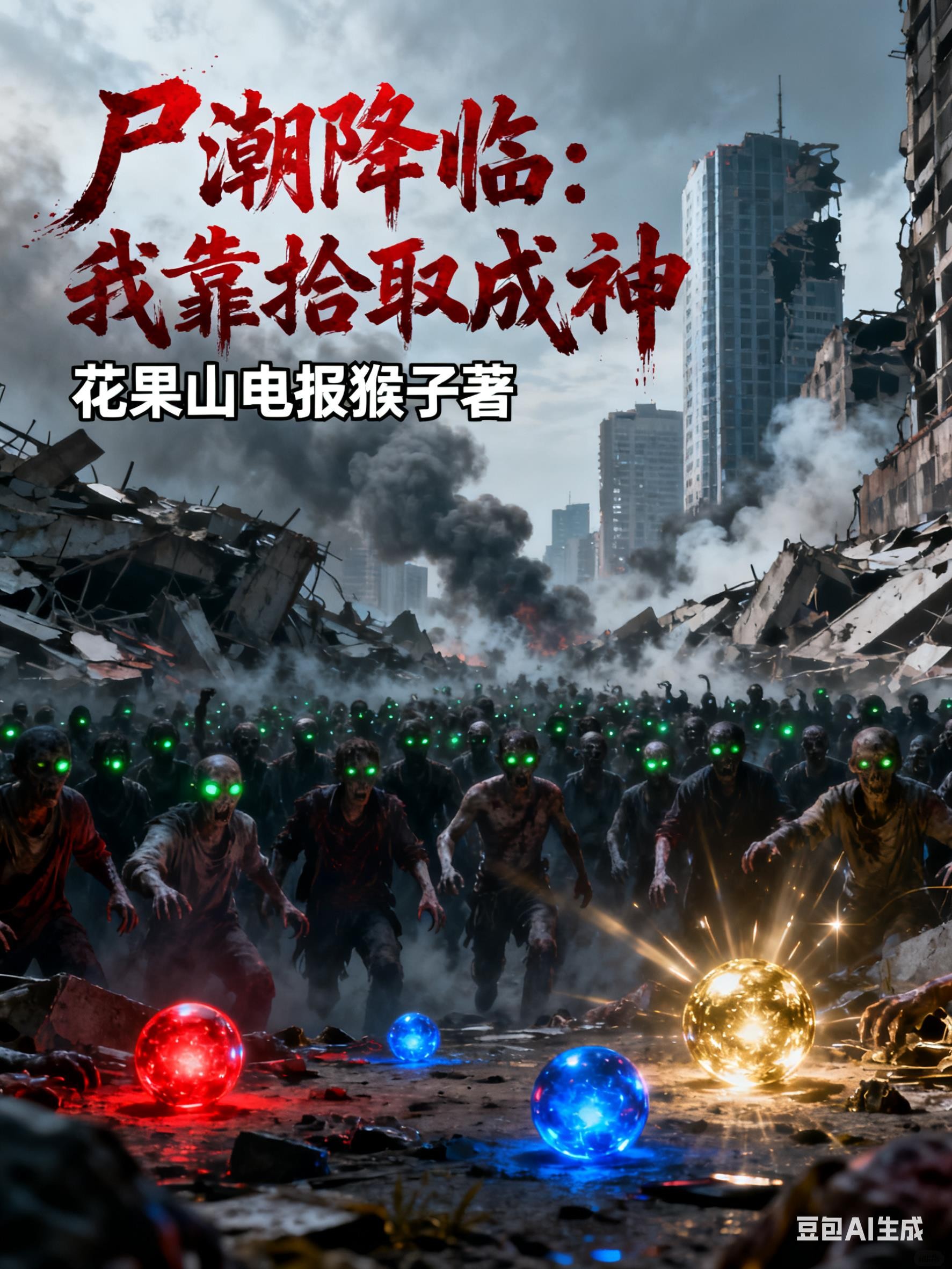 尸潮降临:我靠拾取成神封面