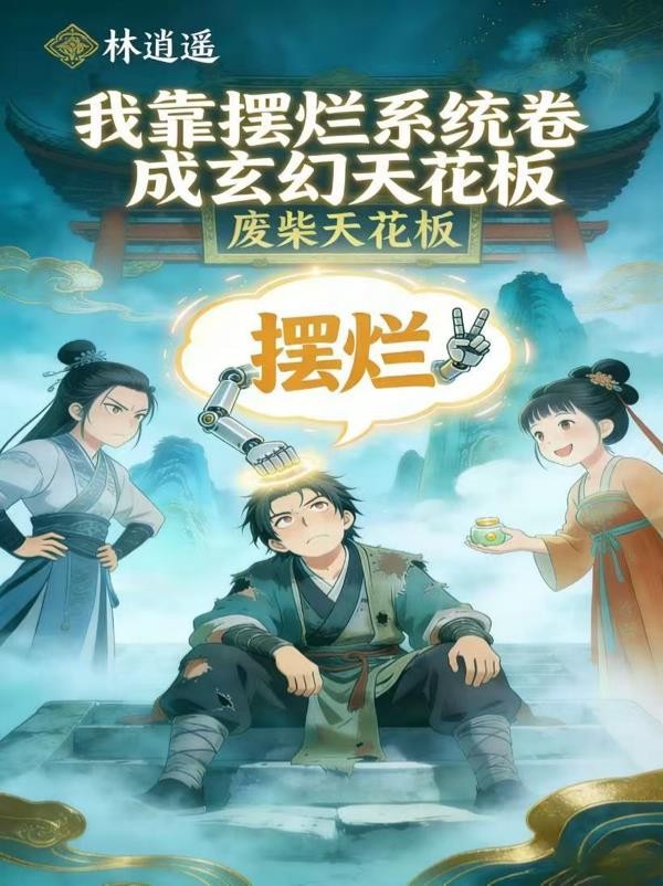 我靠摆烂系统卷成玄幻天花板封面