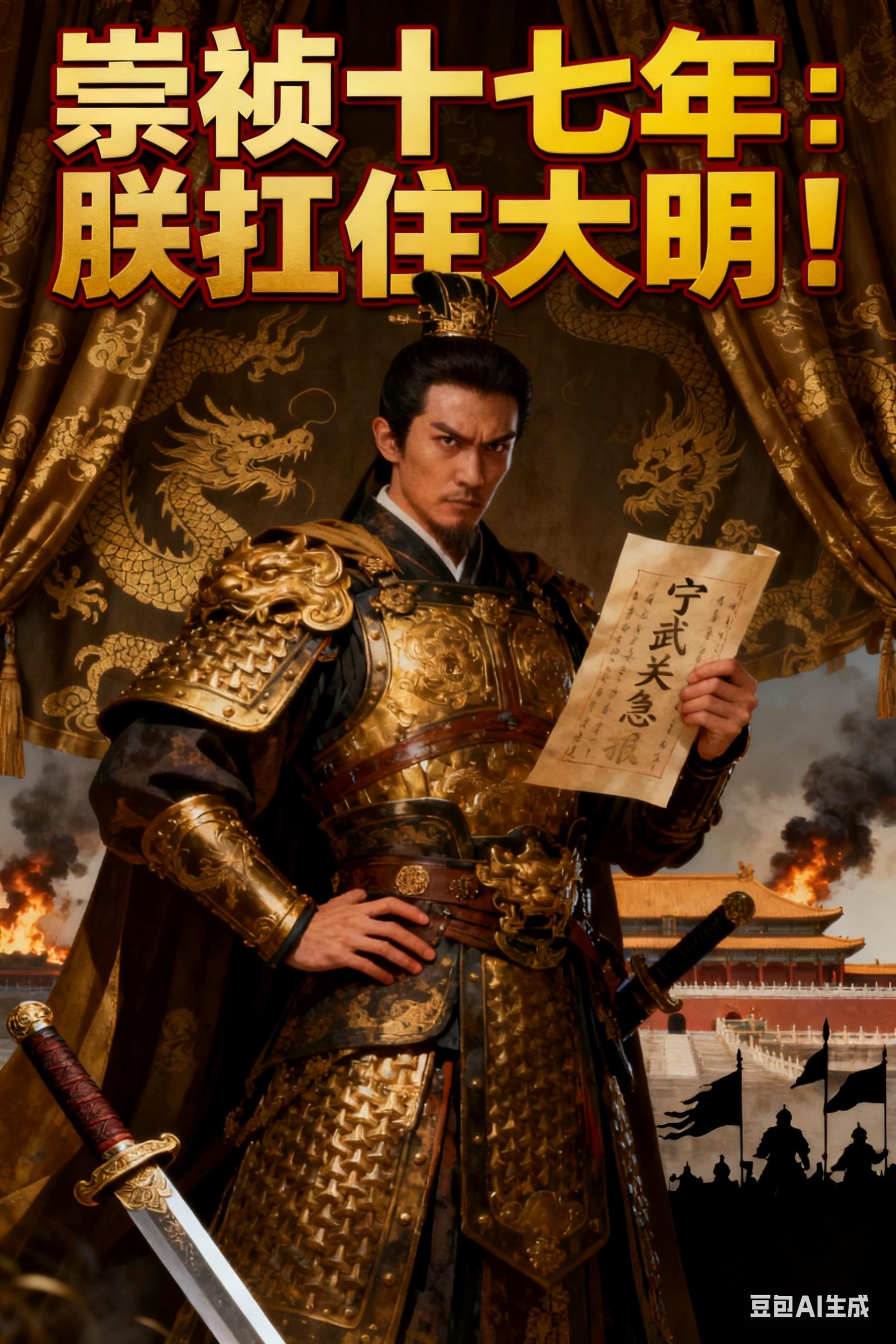 崇祯十七年:朕扛住大明!封面