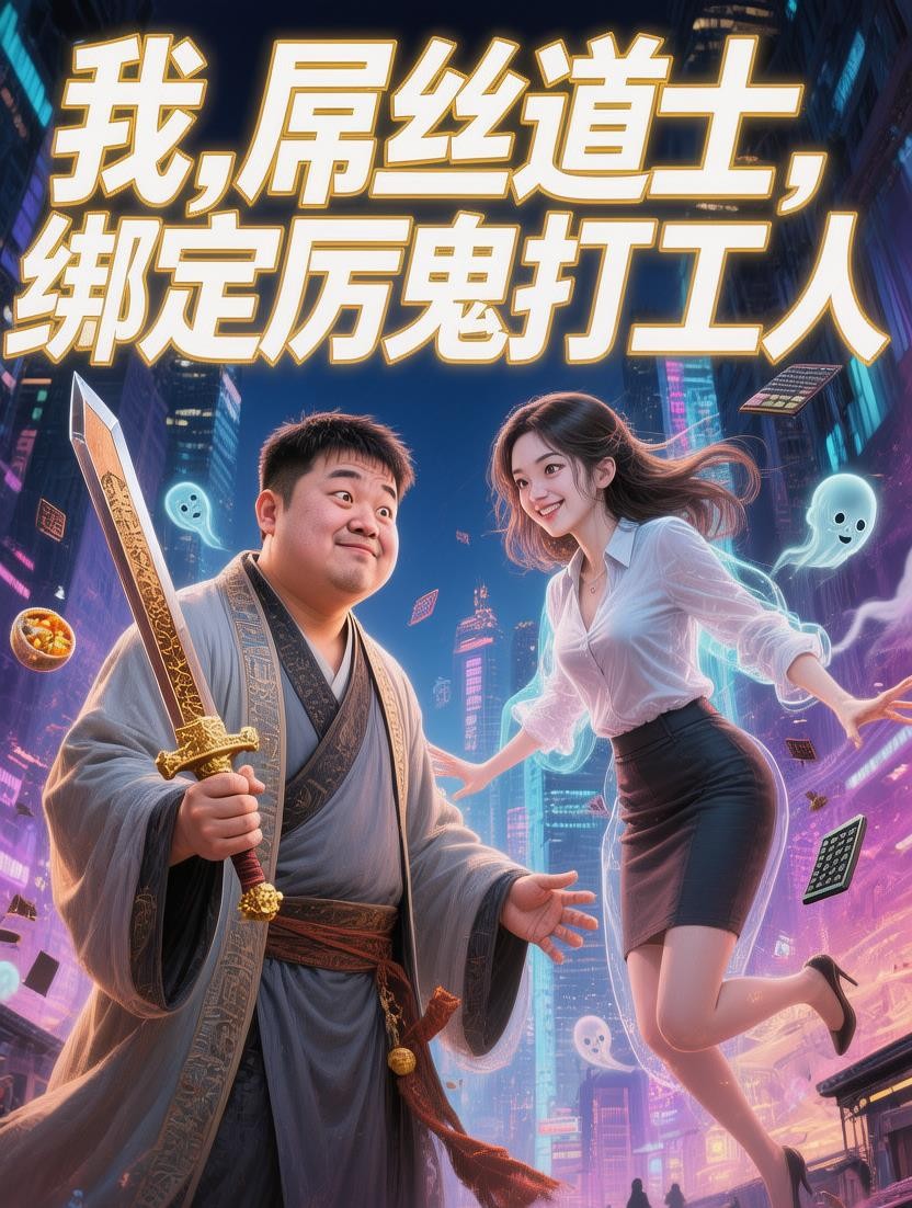 我,屌丝道士,绑定厉鬼打工人封面