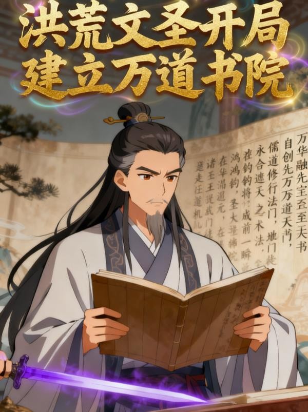 洪荒文圣:开局建立万道书院封面