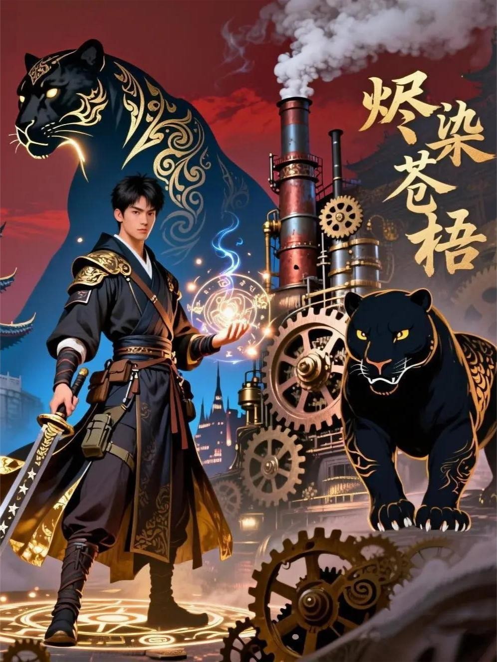 烬染苍梧封面