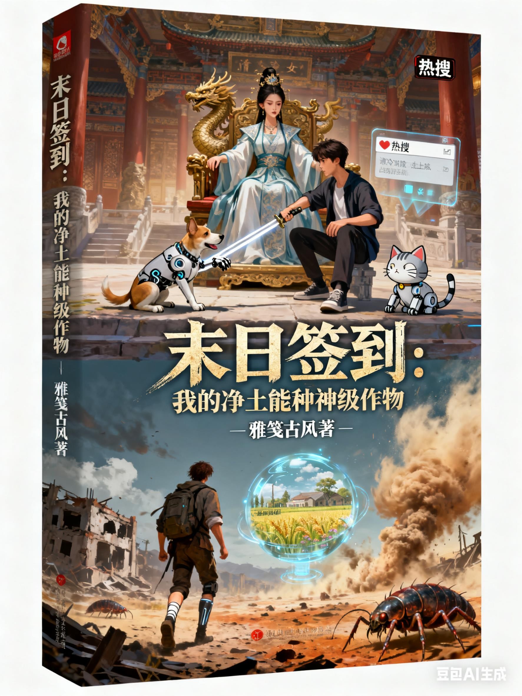 末日签到:我的净土能种神级作物封面