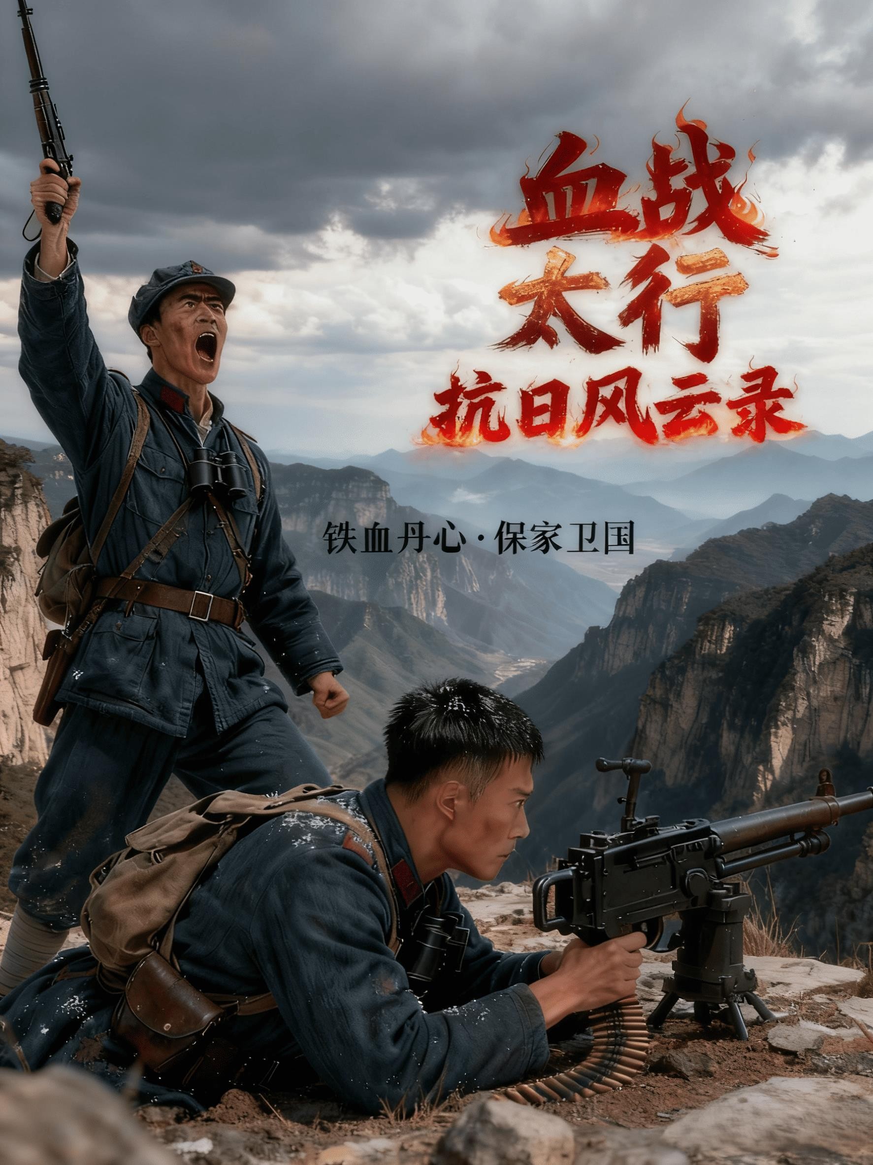 血战太行:抗日风云录封面