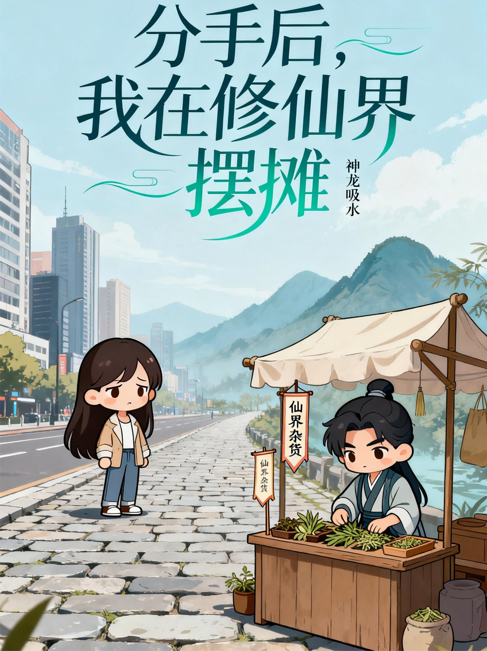 分手后,我在修仙界摆摊封面