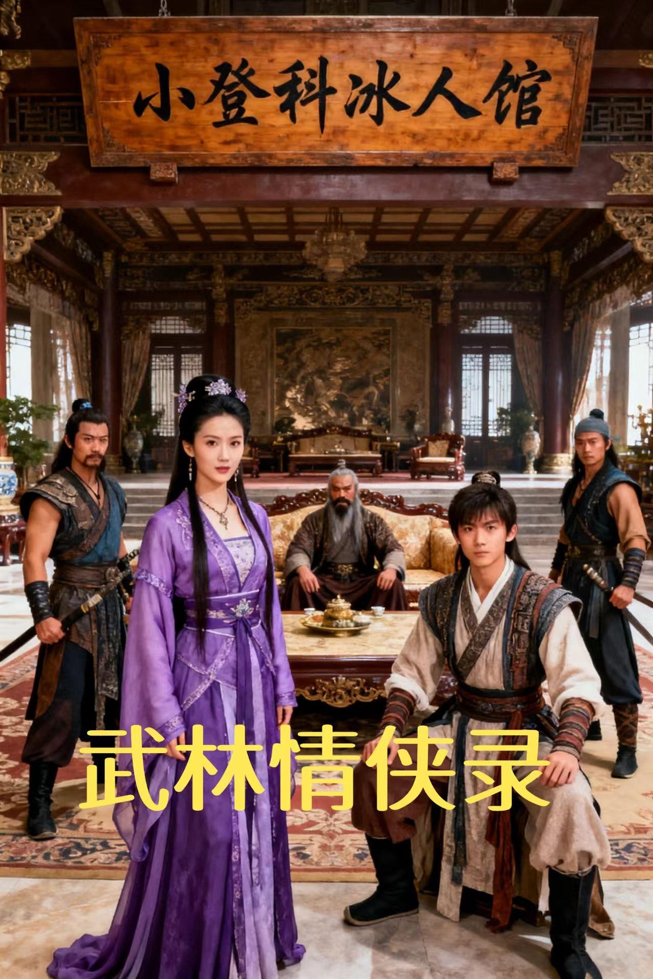 武林情侠录封面