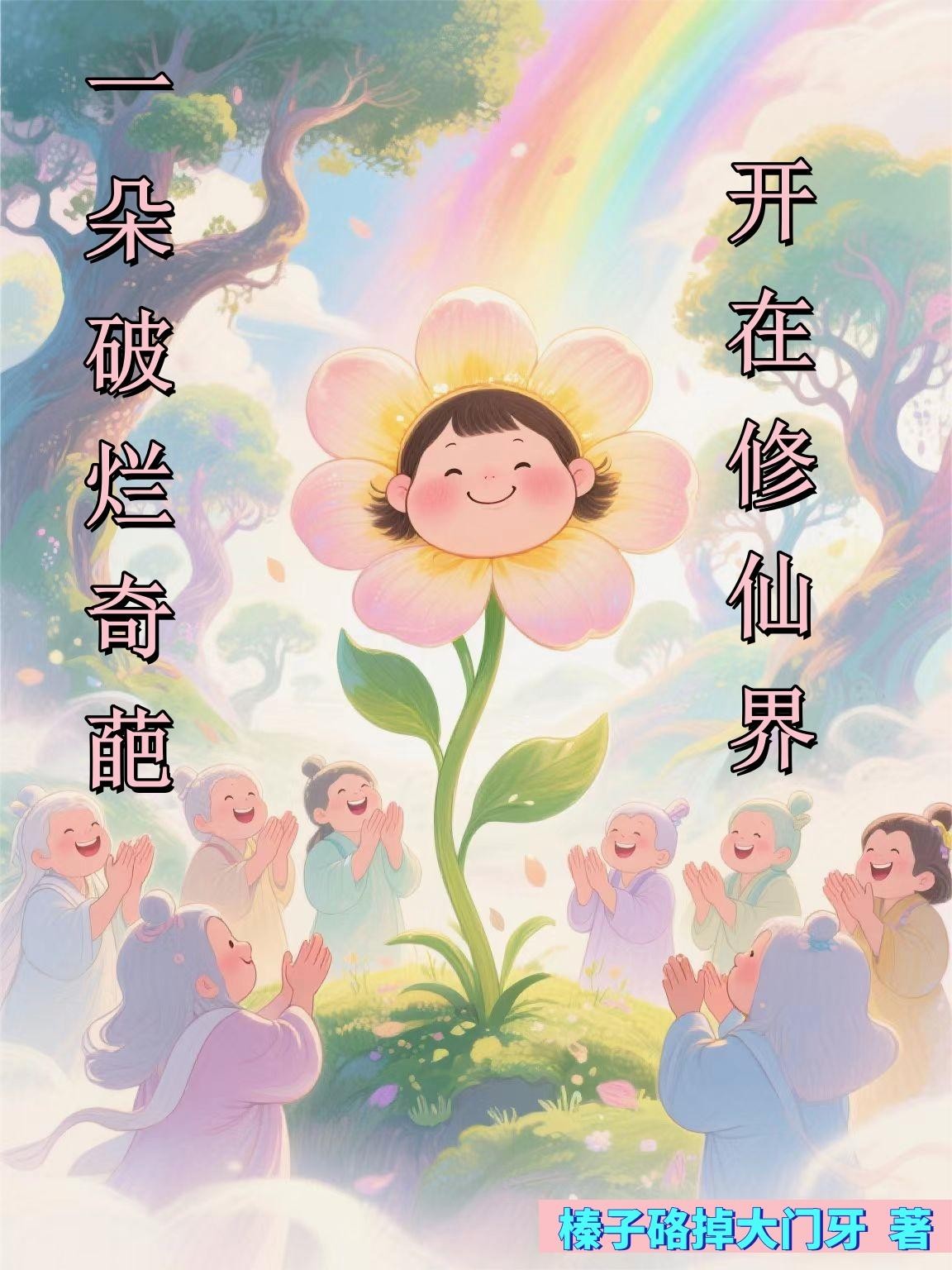 一朵破烂奇葩开在修仙界封面
