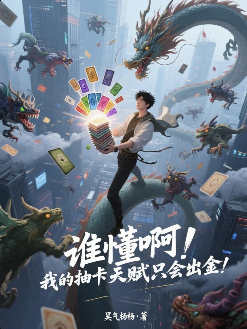 谁懂啊!我的抽卡天赋只会出金!封面