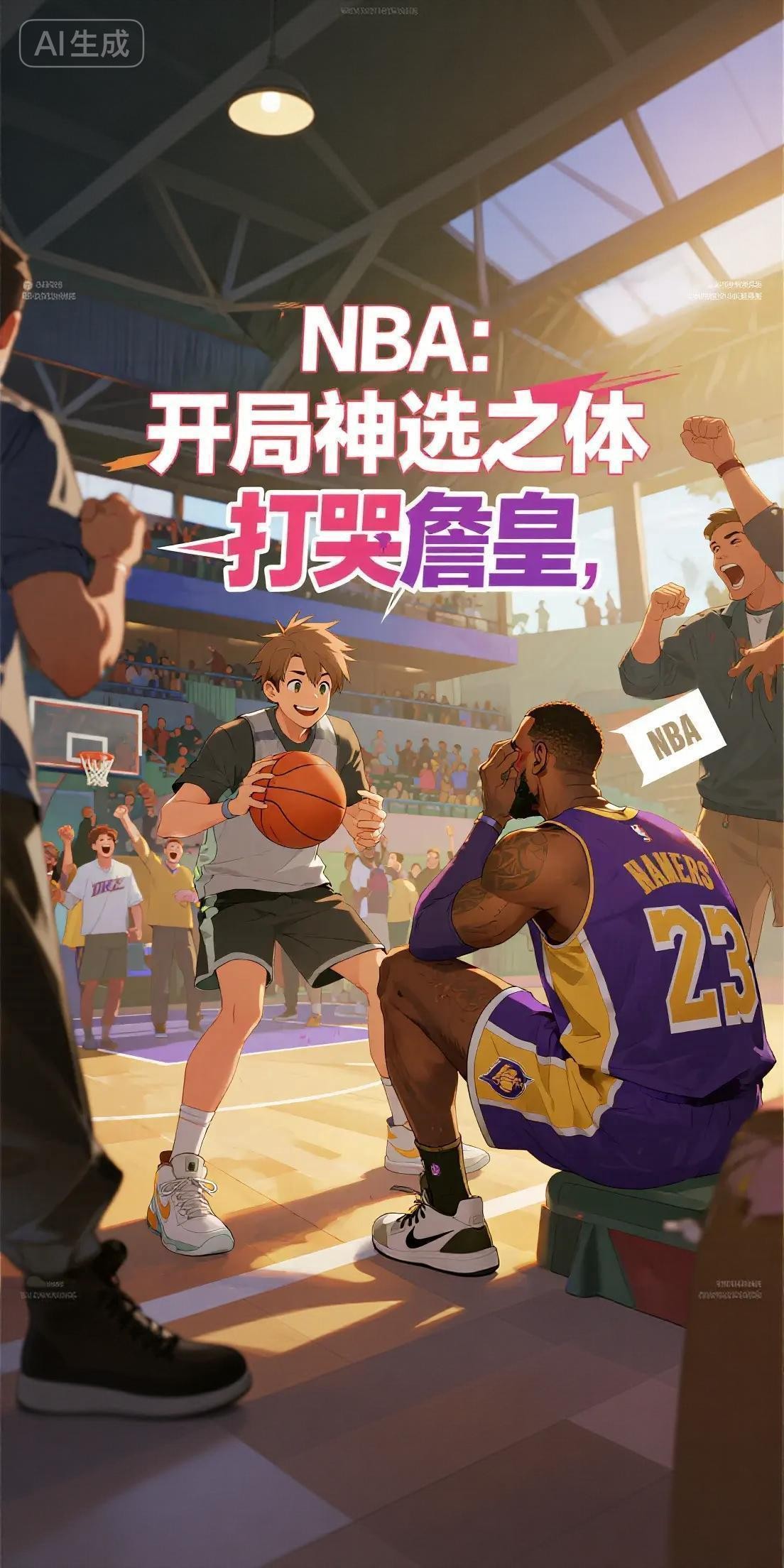 NBA:开局神选之体,打哭詹皇封面