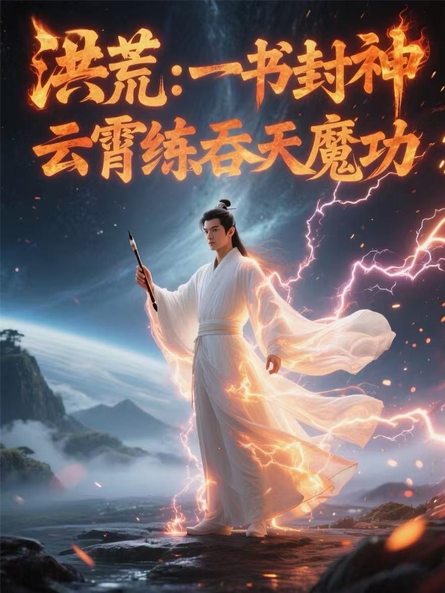 洪荒:一书封神,云霄练吞天魔功封面
