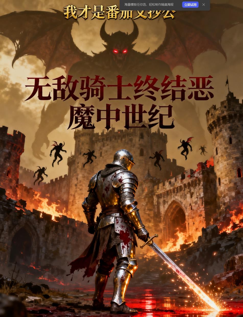 无敌骑士终结恶魔中世纪封面