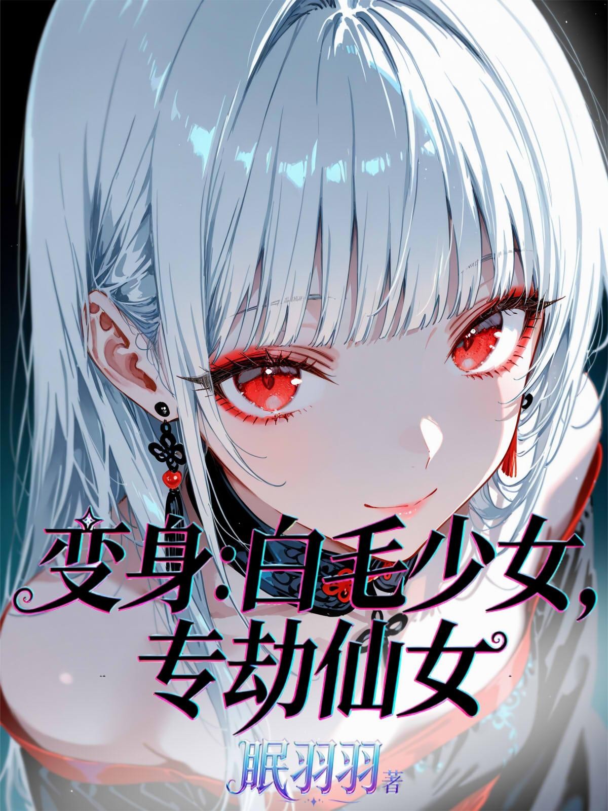 变身:白毛少女,专劫仙女封面