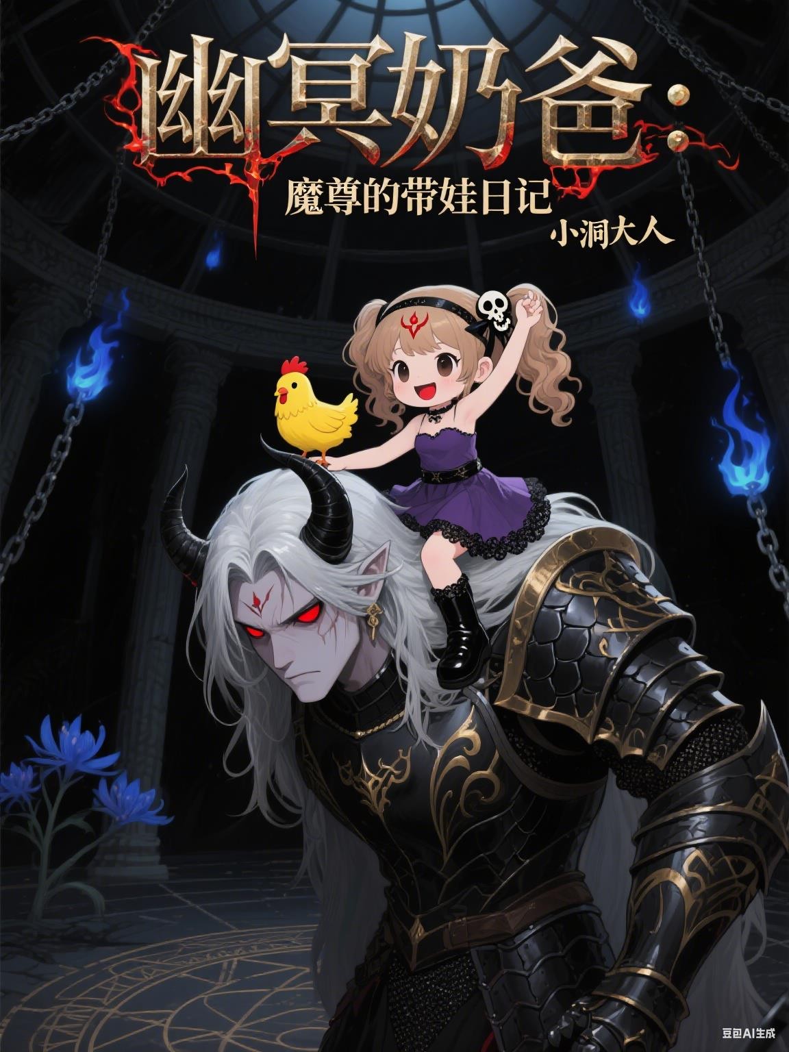 幽冥奶爸:魔尊的带娃日记封面