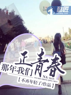 那年我们正青春封面