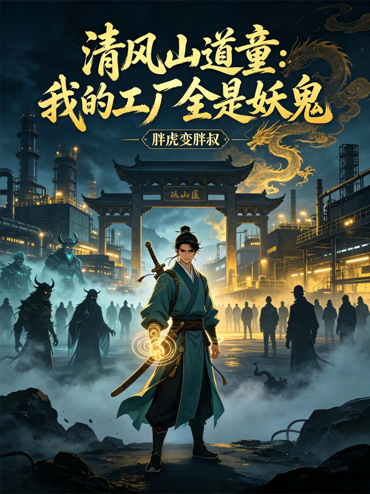 清风山道童:我的工厂全是妖鬼封面