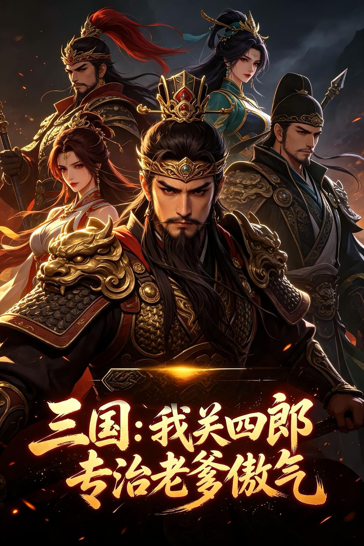 三国:我关四郎专治老爹傲气封面